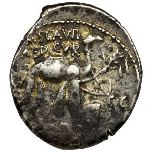 Roman Republic, Aemilius Scaurus, Plautius Hypsaeus, Denarius