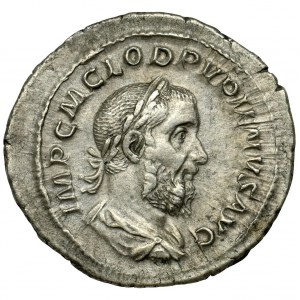 Roman Imperial, Pupienus, Denarius - RARE
