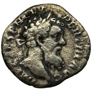 Roman Imperial, Pertinax, Denarius - RARE