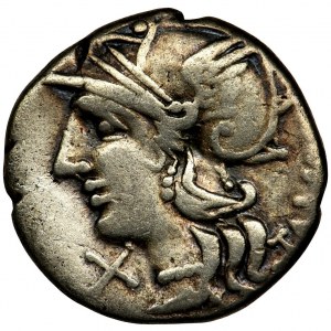 Roman Republic, Baebius Tampilus, Denarius