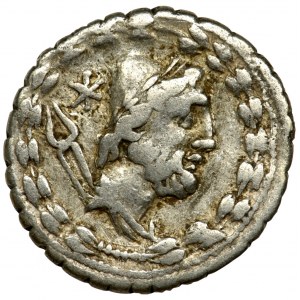 Roman Republic, Aurelius Cotta, Denarius serratus