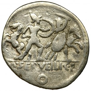 Roman Republic, Servilius, Denarius