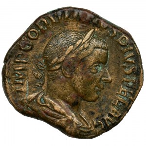 Roman Imperial, Gordian III, Sestertius