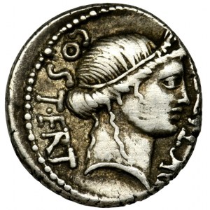 Roman Republic, Julius Caesar, Denarius