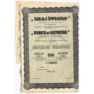 Siła i Światło S.A. w Warszawie, 100 złotych 1919