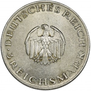 Germany, Weimar Republic, 3 mark Hamburg 1929 J