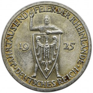 Germany, Weimar Republic, 3 mark Berlin 1925 A