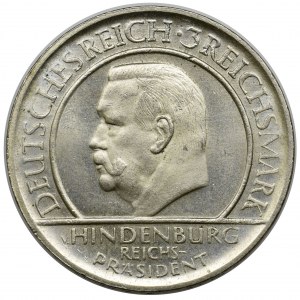 Germany, Weimar Republic, 3 mark Munich 1929 D