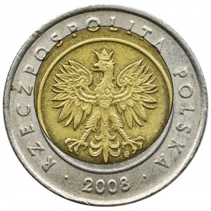 5 złotych 2008 - DESTRUKT