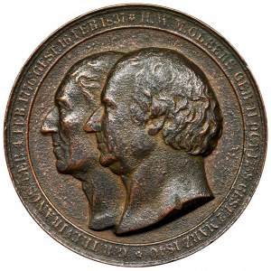 Germany, 22nd meeting of German naturalists and doctors, Medal Bremen 1844