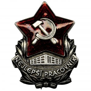 Czechoslovakia, Badge The Best Worker