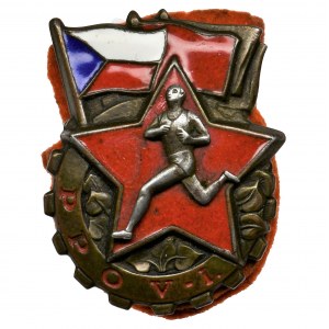 Czechoslovakia, Badge PPOV 1st class