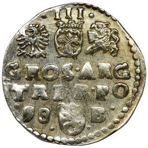 Sigismund III Vasa, 3 Groschen Bromberg 1598