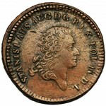 Poniatowski, 4 Groschen Warsaw 1767 FS - COPPER, UNIQUE