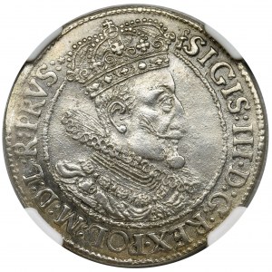 Sigismund III Vasa, 1/4 Thaler Danzig 1616 - NGC MS62
