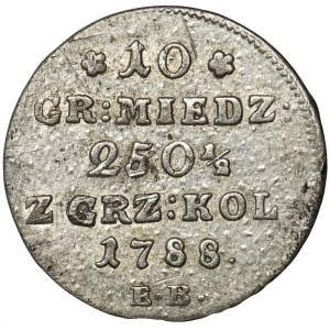 Poniatowski, 10 Copper Groschen Warsaw 1788 EB