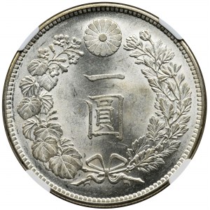 Japonia, Meiji, 1 Jen 1904 - NGC MS63