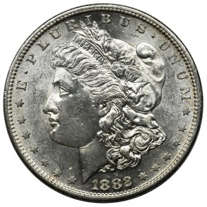 USA, 1 dolar San Francisco 1882 - typ Morgan