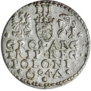 Sigismund III Vasa, 3 Groschen Marienburg 1594