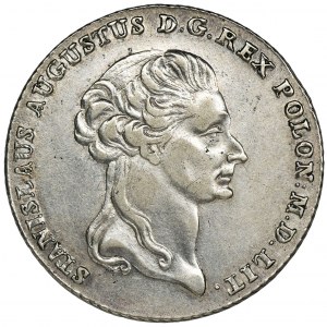 Poniatowski, Talar 6 złotowy Warszawa 1795