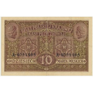 10 marek 1916 Generał biletów - A - z rzadką numeracją Berlin III