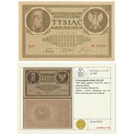 1.000 marek 1919 - E - Kolekcja Lucow