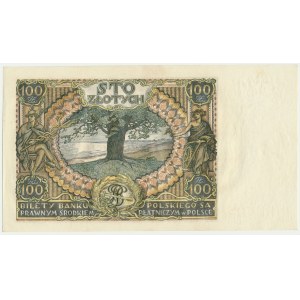 100 złotych 1932 - Ser.AO. - znw. kreski na dole