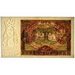 100 złotych 1932 - Ser.AO. - znw. kreski na dole