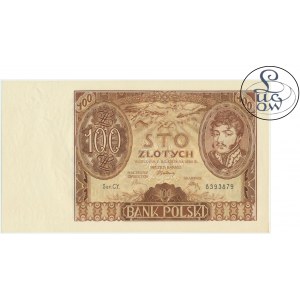 100 złotych 1934 - Ser. C.Y. - Kolekcja Lucow