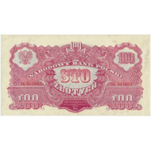 100 złotych 1944 ...owym - TA -