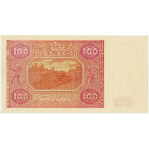 100 złotych 1946 - Mz - RZADKA I PIĘKNA seria zastępcza