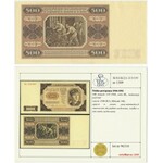 500 złotych 1948 - BL - Kolekcja Lucow