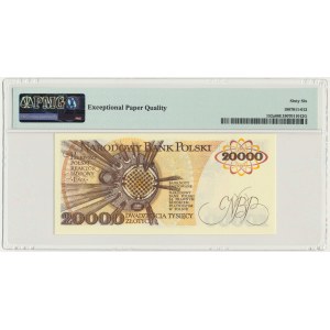 20.000 złotych 1989 - A - PMG 66 EPQ