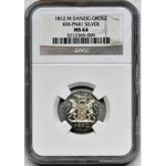 Free City of Danzig, Groschen 1812 M - NGC MS 64 - RARE