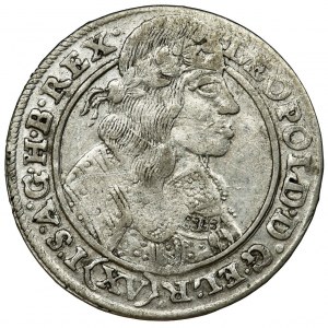 Silesia, Leopold I Habsburg, 15 Kreuzer Breslau 1661 GH