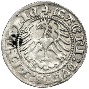 Sigismund I the Old, Halfgroat Vilnius 1513 - :13•:•/LITVANIE - RARE