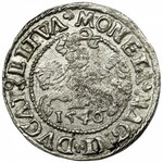 Sigismund II August, Halfgroat Vilnius 1546 - LITVΛ - UNLISTED, RARE