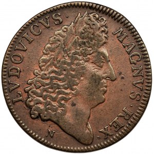 France, Louis XIV, Token 1695