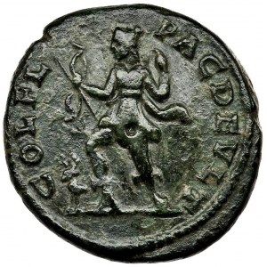 Roman Provincial, Thrace, Deultum, Caracalla, AE24- VERY RARE