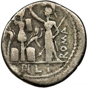 Roman Republic, Furius Philus, Denarius