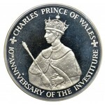 Jamajka, Elżbieta II, 25 dolarów Londyn 1979 - 10-lecie inwestytury księcia Karola