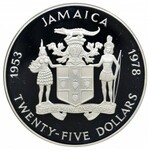 Jamajka, Elżbieta II, 25 dolarów Londyn 1978 - 25-lecie koronacji Elżbiety II