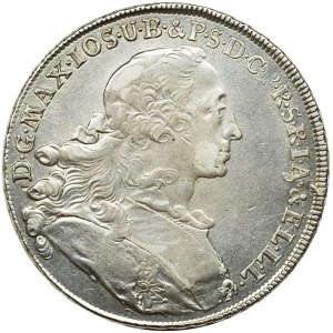 Germany, Bavaria, Maximilian III Joseph, Thaler Munich 1755