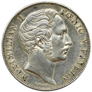 Germany, Bavaria, Maximilian II Joseph, Thaler Munich 1855