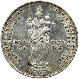 Niemcy, Bawaria, Maksymilian II Józef, Talar Monachium 1855