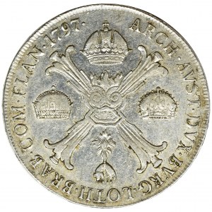 Austrian Netherlands, Franz II, Thaler Prague 1797 C