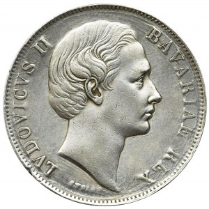 Germany, Bavaria, Ludwig II, Thaler Munich 1871