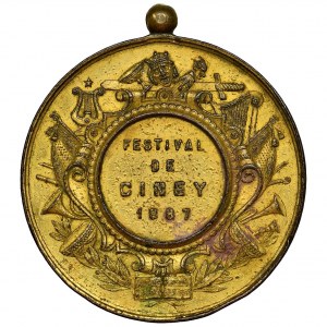 Belgia, Festiwal w Ciney, Medal 1887