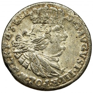 Augustus III of Poland, 6 Groschen Danzig 1762 REOE