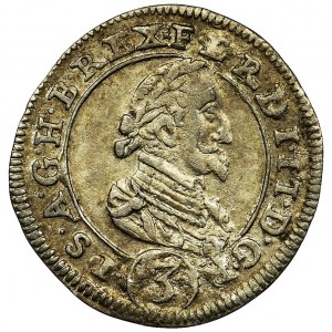 Austria, Ferdinand II, 3 Kreuzer Graz 1626